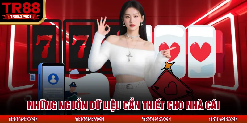 Những nguồn dữ liệu cần thiết cho nhà cái